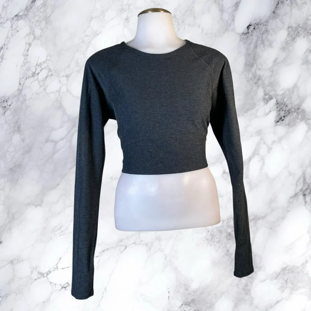 Beyond Yoga Spacedye Vitality Pullover Top in Darkest Night